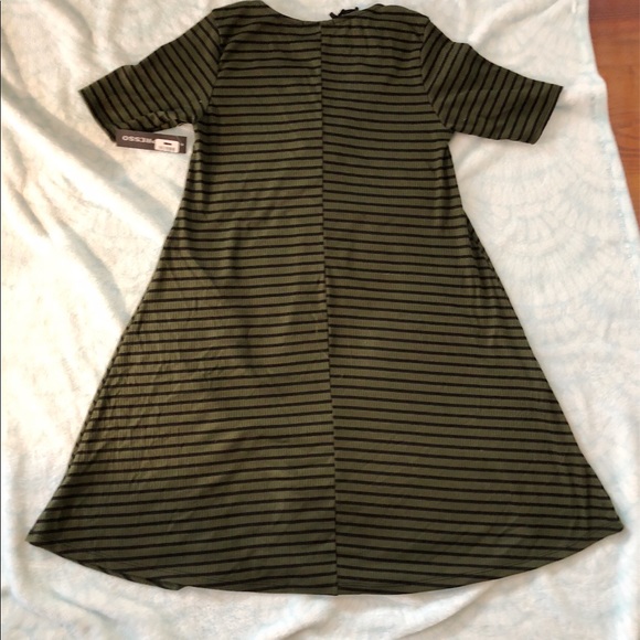 Espresso slouch dress green and black 🆕 with tags - Picture 2 of 3